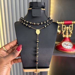 divine grace rosary necklace