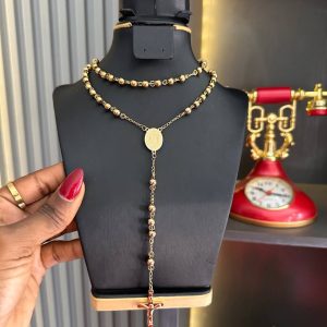 divine grace rosary necklace